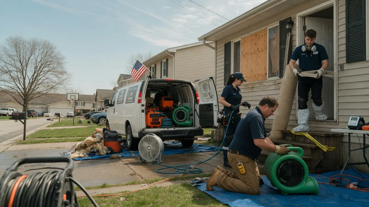 Water Damage Restoration in Mutual, OK near me